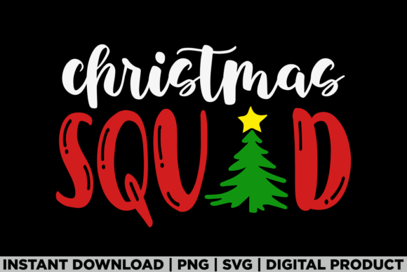 Christmas Squad Santa Claus Family Match Graphics