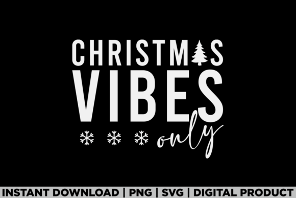 Christmas Vibes Only Holiday Tree Shirt