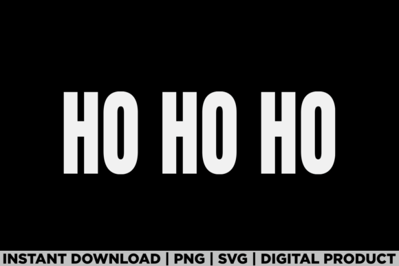 Christmas Xmas Holiday Tee Ho Ho Ho Graphics & T-Shirt Designs