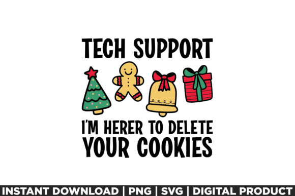 Funny Tech Support Christmas Geek Shirt