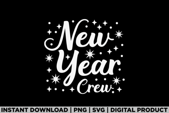 New Year Crew 2026 Aesthetic Tee Shirt Graphics